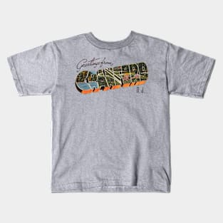 Greetings from Cranford New Jersey Kids T-Shirt